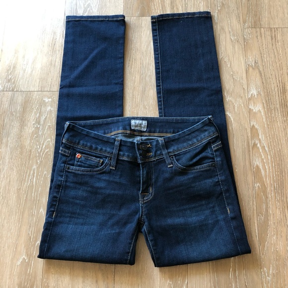 Hudson Ginny straight dark wash size 25 - Picture 2 of 6